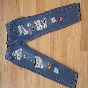 Twenty-one black jeans